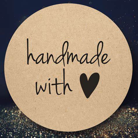 handmade with love stickers|More.